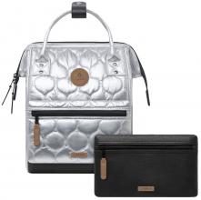 Freizeitrucksack metallic Cabaia Small Stepp Astana quilted vegan 