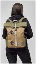Fjällräven Freizeitrucksack Vardag Foldack 25 Liter Green Clay nachhaltig