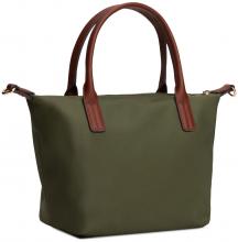 Tommy Hilfiger Popette Mini Tote hundsman green Nylontasche