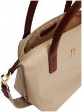 kleine Henkeltasche Tommy Hilfiger Popette Mini Tote sandalwood Beige RFID