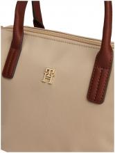 kleine Henkeltasche Tommy Hilfiger Popette Mini Tote sandalwood Beige RFID