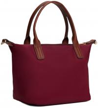 feminine Kurzgrifftasche Popette Mini Tote Tommy Hilfiger Deep Rouge