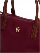 feminine Kurzgrifftasche Popette Mini Tote Tommy Hilfiger Deep Rouge