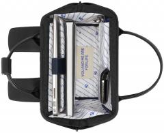 Cabaia Tagesrucksack klassisch Schwarz Steppnähte Nylon Niamey