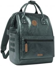 Metallicrucksack Cabaia dunkelgrün irisierend Lucerne wasserabweisend Medium