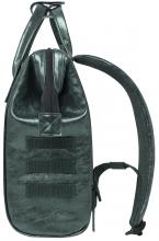 Backpack Cabaia Adventurer Small Lucerne dunkelgrün schimmernd Molle