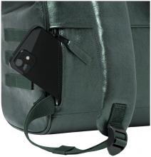 Backpack Cabaia Adventurer Small Lucerne dunkelgrün schimmernd Molle