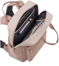 Alltagrucksack Bergen Pro KAPTEN UND SON Rose Clay Rippcord