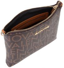 Valentino schmale Umhängetasche Moro feminin Regina braun Logoprint
