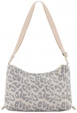 Kapten und Son Skara Small Beuteltausche Perlon Leopard Beige