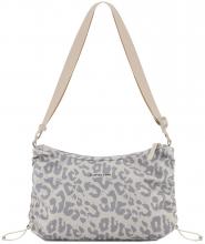 Kapten und Son Skara Small Beuteltausche Perlon Leopard Beige