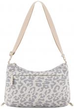 Kapten und Son Skara Small Beuteltausche Perlon Leopard Beige