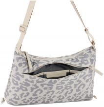 Kapten und Son Skara Small Beuteltausche Perlon Leopard Beige