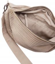 Ledertasche Vintage FREDsBRUDER Beltbag Layer grau Webband