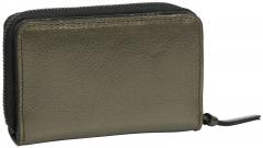 Burkely Damen Portemonnaie Medium Creased Crystal Gun Metal 