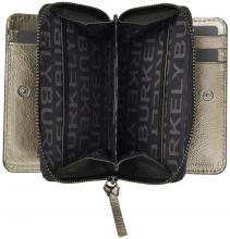 Burkely Damen Portemonnaie Medium Creased Crystal Gun Metal 