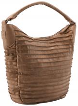 Shoppertasche FREDsBRUDER Riffeltier Caramel Leder