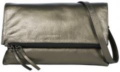 Überschlagtasche BURKELY Creased Crystal Satchel Bag Gun Metal Gold