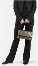 Überschlagtasche BURKELY Creased Crystal Satchel Bag Gun Metal Gold