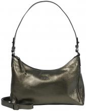 BURKELY Leder Handtasche Creased Crystal Gun Metal 
