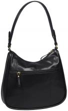 Burkely Damentasche Leder Vintage Veda Hobo Black
