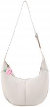 FREDsBRUDER Hobo Bag weiß Take A Smile Marshmallow Leder