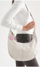 FREDsBRUDER Ledertasche Take A Smile Milk Coffee hellbraun