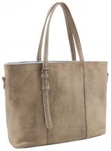 FREDsBRUDER Wendetasche Spring cloudy Leder 2in1 taupe