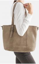 FREDsBRUDER Wendetasche Spring cloudy Leder 2in1 taupe