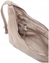 schmale Damentasche FREDsBRUDER Take A Smile beige Schimmer Chai Latte