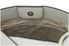 Hobo Bag mit Innentasche schwarz geprägt Guess Cresidia II