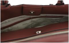 Kurzgrifftasche Girlfriend Satchel Gregoria Cognac Guess braun