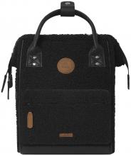 kuscheliger Tagesrucksack Cabaia Dhaka Adventurer Small schwarz Fell