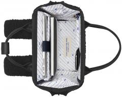 kuscheliger Tagesrucksack Cabaia Dhaka Adventurer Small schwarz Fell