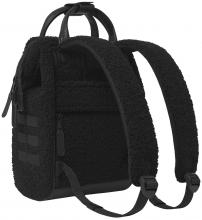 kuscheliger Tagesrucksack Cabaia Dhaka Adventurer Small schwarz Fell