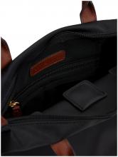Kurzgrifftasche mit Crossover Popette Mini TOMMY HILFIGER Black Perlon