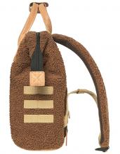 Cabaia kuscheliger Freizeitrucksack Adventurer Small Tucson braun Kontrast