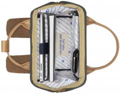 Cabaia kuscheliger Freizeitrucksack Adventurer Small Tucson braun Kontrast