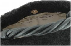 Top Handle Handtasche Kunstfell Guess Shaida schwarz