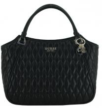 schwarze Stepptasche Guess Valla Tote Bag Black