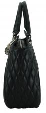 schwarze Stepptasche Guess Valla Tote Bag Black