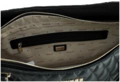 schwarze Stepptasche Guess Valla Tote Bag Black