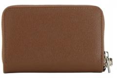 Geldbeutel zweigeteilt Guess Amorette Cognac braun Ziparound