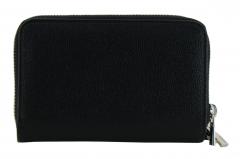 Guess zweigeteilte Geldtasche Amorette SLG Black Saffiano schwarz