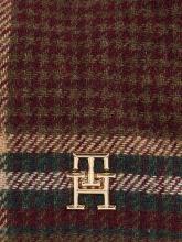 Schultertasche in karierter Filzoptik bunt Tommy Hilfiger Life Shoulder Bag Check