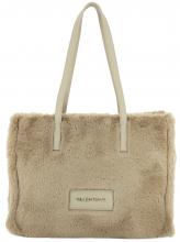 Shopper flauschig Mario Valentino beige Special Fadia Patch
