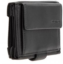 Maitre F3 Cardholder Kartenböse Mini Matt Schwarz Rindsleder 