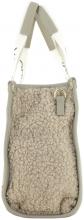 Valentino Shoppertasche Kunstfell Camy Special taupe Webband 