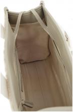 Valentino Shoppertasche Kunstfell Camy Special taupe Webband 