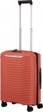 Samsonite Upscape erweiterbarer Bordtrolley Spinner S 55cm EXP Clay orangerot